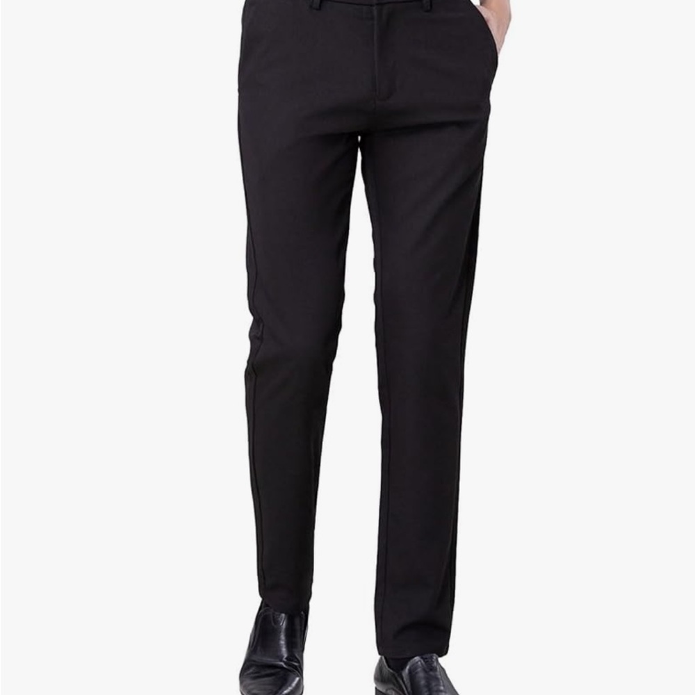 Men’s black dress pants